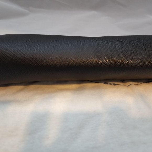 Prada Black Saffiano Leather East-West Frame Clutch Bag BP0323 - Picture 3 of 6